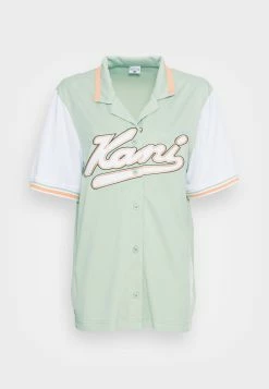 Karl Kani VARSITY BLOCK BASEBALL - T-shirt imprimé Prix De Lancement t-shirts col revers female -Karl Kani Soldes Boutique a3264e5f31e7451692b2d561bf46f902