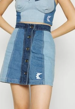 Karl Kani BLOCK SKIRT - Minijupe Prix Dégriffé jupes boutons female -Karl Kani Soldes Boutique a39b5839878d48b4ac1e6f64dfec58b1