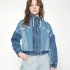 Karl Kani RETRO BLOCK JACKET - Veste en jean Promos vestes & blazers col montant female -Karl Kani Soldes Boutique a6af15601e744be8bf89a4ddd44833b4