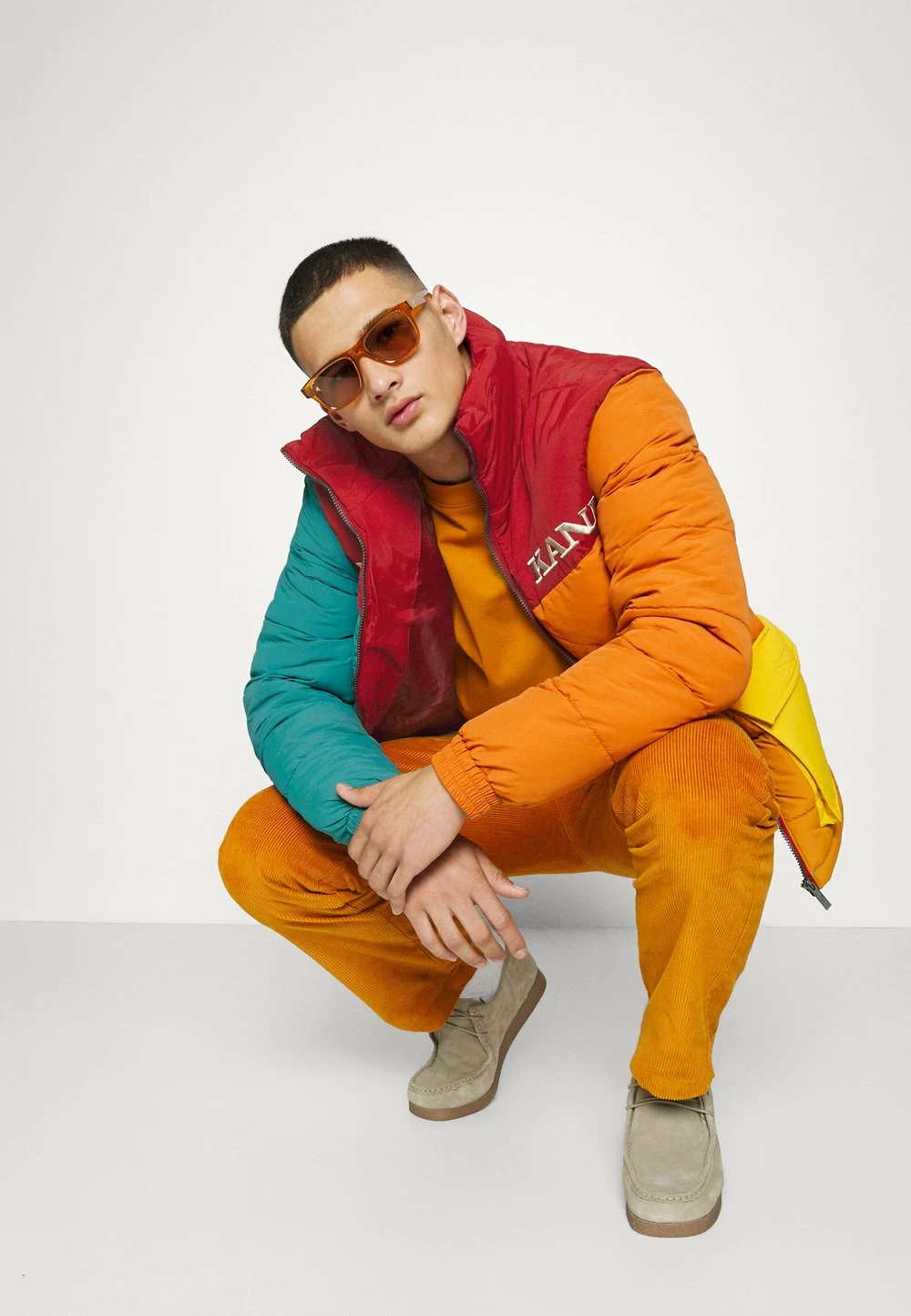 Karl Kani Produit de première qualité UNISEX RETRO BLOCK PUFFER JACKET - Veste d'hiver vestes & blazers col doublé 6 Karl Kani Produit de première qualité UNISEX RETRO BLOCK PUFFER JACKET - Veste d'hiver vestes & blazers col doublé – Image 4