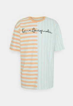 Karl Kani Prix Équitable ORIGINALS BLOCK STRIPE TEE UNISEX - T-shirt imprimé t-shirts col rond