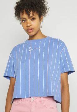 Prix Dégriffé Karl Kani SMALL SIGNATURE SHORT PINSTRIPE TEE - T-shirt imprimé t-shirts col rond female -Karl Kani Soldes Boutique b8ad547dfa3a41dd96869da1a3d479ad