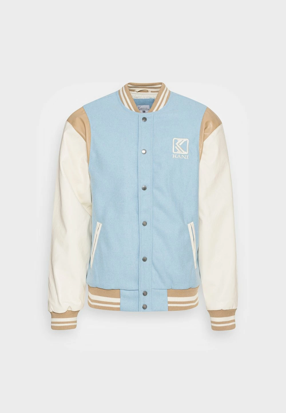 Prix Équitable Karl Kani BLOCK COLLEGE JACKET - Blouson Bomber vestes col officier male 6 Prix Équitable Karl Kani BLOCK COLLEGE JACKET - Blouson Bomber vestes col officier male – Image 4