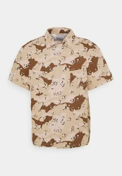 Vendre Karl Kani SMALL SIGNATURE WASHED CAMO RESORT SHIRT - Chemise chemises col kent male