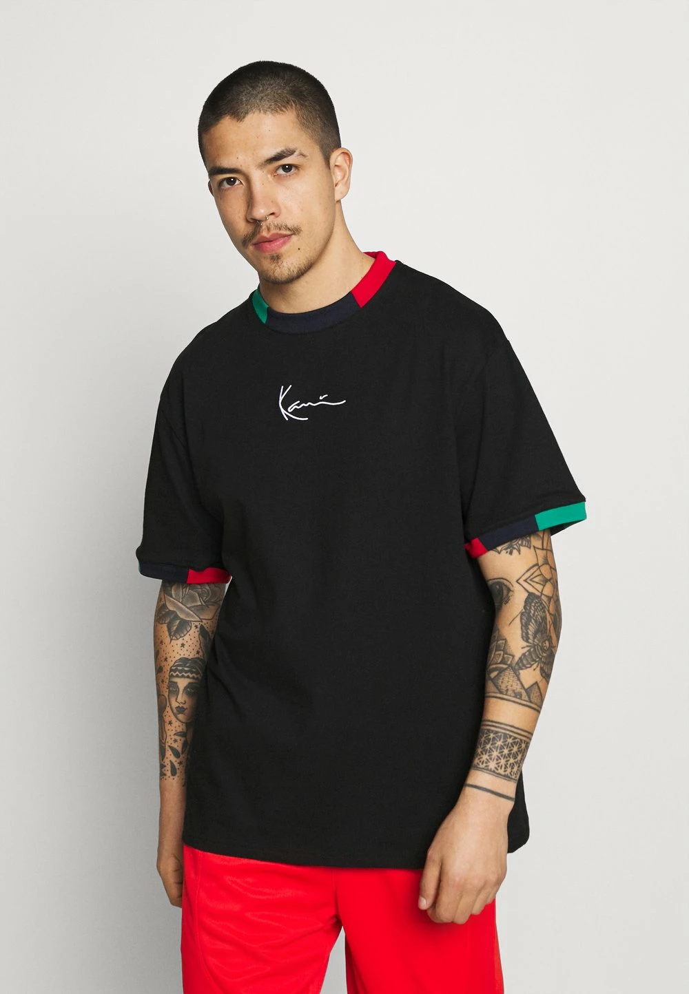 Karl Kani Bon Rapport Coût-Efficacité SMALL SIGNATURE TEE UNISEX - T-shirt imprimé vestes & blazers col rond 3 Karl Kani Bon Rapport Coût-Efficacité SMALL SIGNATURE TEE UNISEX - T-shirt imprimé vestes & blazers col rond