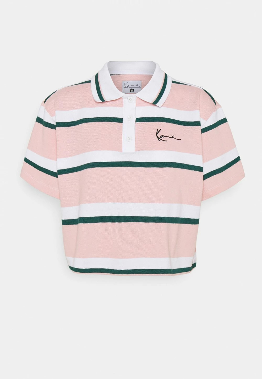 Prix Refroidis Karl Kani SMALL SIGNATURE STRIPE SHORT TEE - Polo t-shirts col polo female 6 Prix Refroidis Karl Kani SMALL SIGNATURE STRIPE SHORT TEE - Polo t-shirts col polo female – Image 4