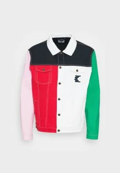 Bonne Qualité Karl Kani BLOCK JACKET - Veste en jean vestes col à revers male -Karl Kani Soldes Boutique c98f909ac81548c09541997ed0631bb0
