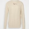 Karl Kani SIGNATURE BLOCK KNIT CREW - Pullover Prix Imbattable pulls & gilets col rond male