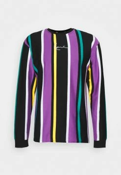 Bas Prix Karl Kani UNISEX SIGNATURE STRIPE LONG SLEEVE - T-shirt à manches longues vestes & blazers col rond