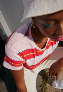 Karl Kani SMALL SIGNATURE STRIPE TEE - T-shirt imprimé Produit de première qualité t-shirts col rond female -Karl Kani Soldes Boutique db243ce6b96e4959abcabf1c6837f2c9