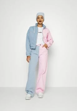 Karl Kani Produit de première qualité BLOCK WIDE LEG PANTS - Jean boyfriend jeans haute female -Karl Kani Soldes Boutique dd409eb710ac4cd187f775e75c585220