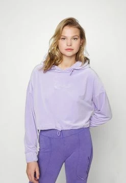 Première Qualité Karl Kani SMALL SIGNATURE CROP HOODIE - Sweat à capuche sweats & sweats à capuche female