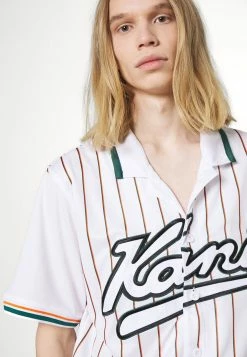 Karl Kani VARSITY BLOCK PINSTRIPE BASEBALL SHIRT - Chemise Prix Discount chemises col en v male -Karl Kani Soldes Boutique e4cf3200877e464a9ed9154f3ef1d033