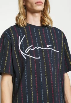 Karl Kani qualité absolue UNISEX SIGNATURE LOGO PINSTRIPE TEE - T-shirt imprimé t-shirts col rond -Karl Kani Soldes Boutique e4ef6ecca0e143498540cea0dbc0040d