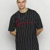 Discount En Ligne Karl Kani SIGNATURE PINSTRIPE TEE - T-shirt imprimé t-shirts col rond male