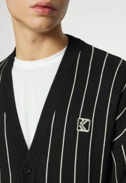 Prix Aimable Karl Kani PINSTRIPE CARDIGAN - Gilet pulls & gilets col en v profond unisex -Karl Kani Soldes Boutique e836a8dbc3e34e759542abeab26481c8