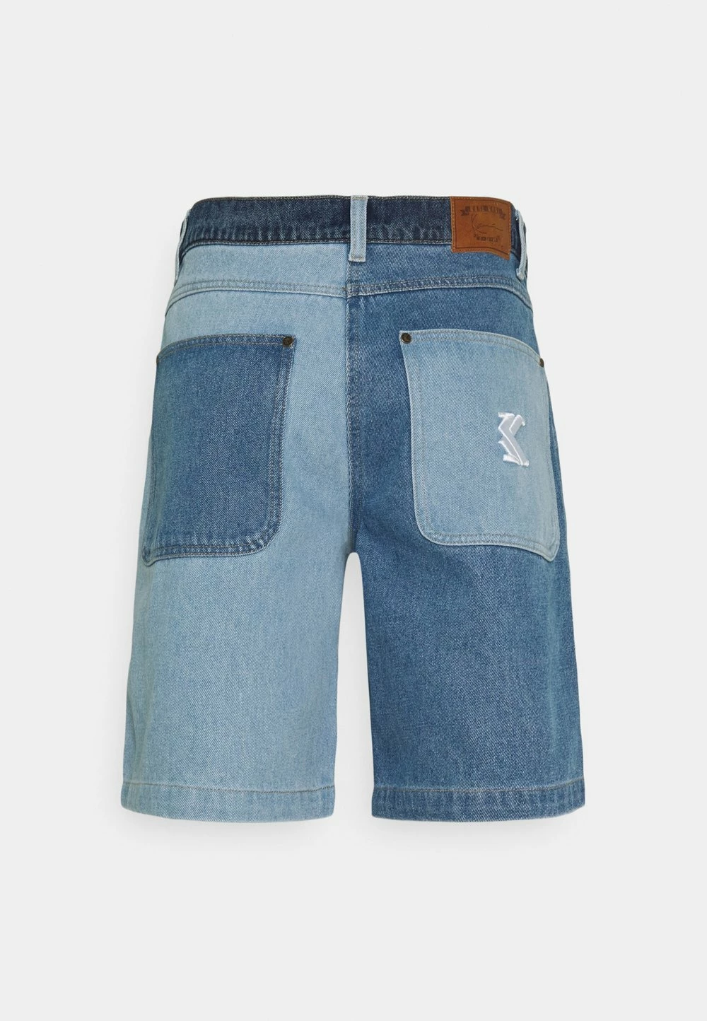 Karl Kani BLOCK UNISEX - Short en jean En promotion shorts & bermudas haute 4 Karl Kani BLOCK UNISEX - Short en jean En promotion shorts & bermudas haute – Image 2