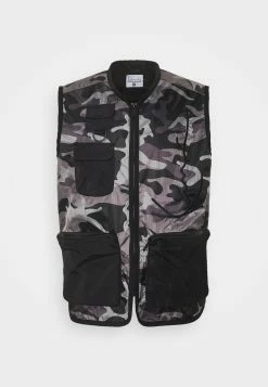 Excellente qualité Karl Kani SIGNATURE UTILITY VEST - Veste sans manches vestes col en v male -Karl Kani Soldes Boutique f25d4ce803544659ba87da9b537982ad