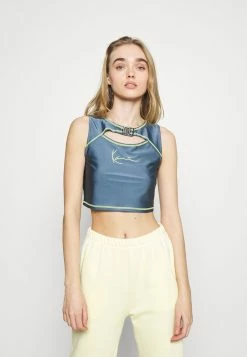 Prix Équitable Karl Kani SMALL SIGNATURE CUTOUT CROPPED - Débardeur t-shirts col rond female