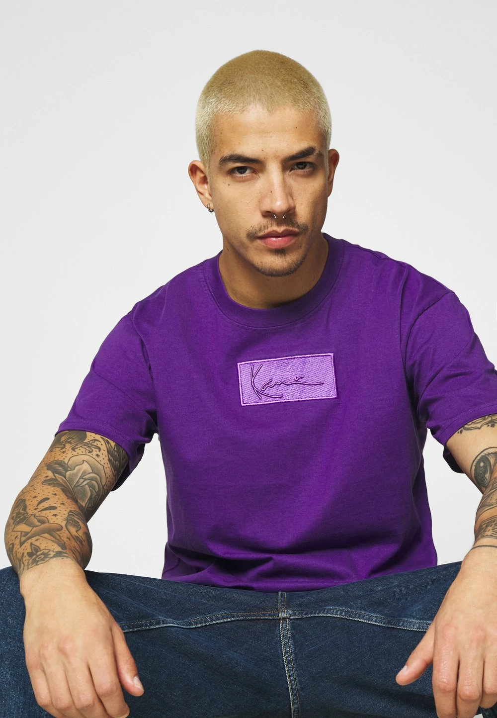 Karl Kani Qualité Garantie SMALL SIGNATURE BOX TEE UNISEX - T-shirt imprimé pantalons col rond 6 Karl Kani Qualité Garantie SMALL SIGNATURE BOX TEE UNISEX - T-shirt imprimé pantalons col rond – Image 4