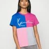 Karl Kani Faible Prix SIGNATURE BLOCK TEE - T-shirt imprimé sweatshirts col rond female