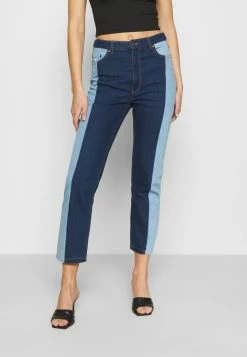 Karl Kani Prix Sympa OG BLOCK DENIM PANTS - Jean boyfriend jeans haute female