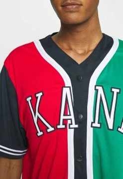 Bon Rapport Coût-Efficacité Karl Kani COLLEGE BLOCK BASEBALL - Chemise chemises col en v male -Karl Kani Soldes Boutique fe52c2cef30f46648622c1ae0584b39b